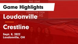 Loudonville  vs Crestline Game Highlights - Sept. 8, 2022