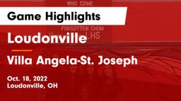 Loudonville  vs Villa Angela-St. Joseph  Game Highlights - Oct. 18, 2022