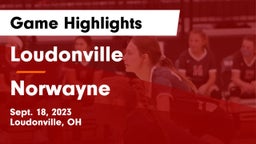 Loudonville  vs Norwayne  Game Highlights - Sept. 18, 2023