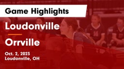 Loudonville  vs Orrville  Game Highlights - Oct. 2, 2023