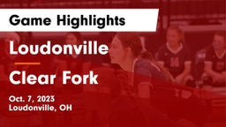 Loudonville  vs Clear Fork  Game Highlights - Oct. 7, 2023
