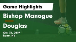 Bishop Manogue  vs Douglas  Game Highlights - Oct. 31, 2019