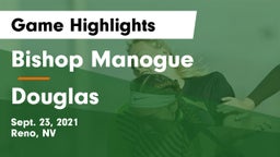Bishop Manogue  vs Douglas  Game Highlights - Sept. 23, 2021