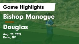 Bishop Manogue  vs Douglas  Game Highlights - Aug. 20, 2022