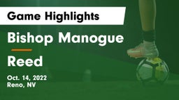 Bishop Manogue  vs Reed  Game Highlights - Oct. 14, 2022