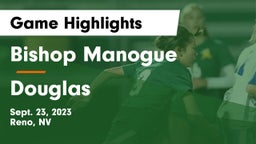 Bishop Manogue  vs Douglas  Game Highlights - Sept. 23, 2023