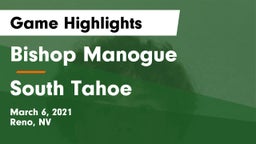 Bishop Manogue  vs South Tahoe  Game Highlights - March 6, 2021