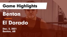 Benton  vs El Dorado  Game Highlights - Dec. 3, 2021