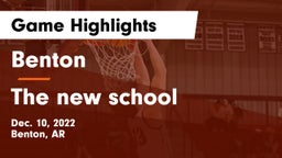 Benton  vs The new school  Game Highlights - Dec. 10, 2022
