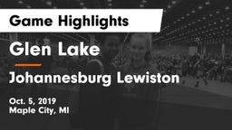 Glen Lake   vs Johannesburg Lewiston Game Highlights - Oct. 5, 2019