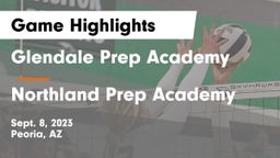 Glendale Prep Academy  vs Northland Prep Academy Game Highlights - Sept. 8, 2023