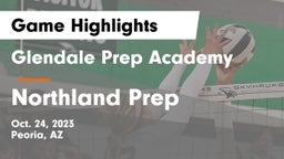 Glendale Prep Academy  vs Northland Prep Game Highlights - Oct. 24, 2023