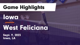 Iowa  vs West Feliciana  Game Highlights - Sept. 9, 2023