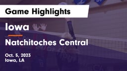 Iowa  vs Natchitoches Central  Game Highlights - Oct. 5, 2023