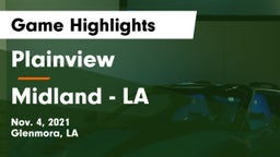 Plainview  vs Midland  - LA Game Highlights - Nov. 4, 2021