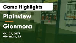 Plainview  vs Glenmora Game Highlights - Oct. 24, 2023