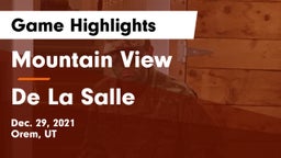 Mountain View  vs De La Salle  Game Highlights - Dec. 29, 2021