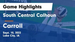 South Central Calhoun vs Carroll  Game Highlights - Sept. 10, 2022