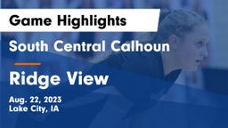 South Central Calhoun vs Ridge View  Game Highlights - Aug. 22, 2023