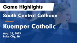 South Central Calhoun vs Kuemper Catholic  Game Highlights - Aug. 26, 2023