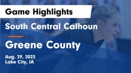 South Central Calhoun vs Greene County  Game Highlights - Aug. 29, 2023