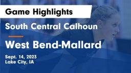 South Central Calhoun vs West Bend-Mallard  Game Highlights - Sept. 14, 2023