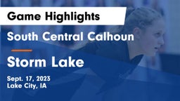 South Central Calhoun vs Storm Lake  Game Highlights - Sept. 17, 2023