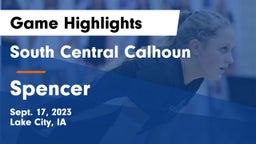 South Central Calhoun vs Spencer  Game Highlights - Sept. 17, 2023