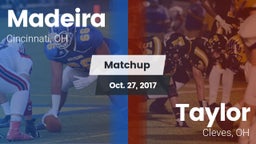 Matchup: Madeira  vs. Taylor  2017