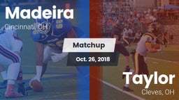 Matchup: Madeira  vs. Taylor  2018