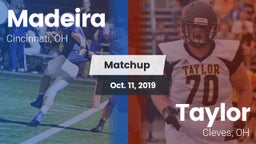 Matchup: Madeira  vs. Taylor  2019