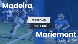 Matchup: Madeira  vs. Mariemont  2019