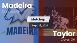 Matchup: Madeira  vs. Taylor  2020