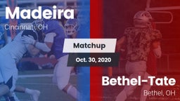 Matchup: Madeira  vs. Bethel-Tate  2020