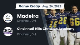 Recap: Madeira  vs. Cincinnati Hills Christian Academy 2022