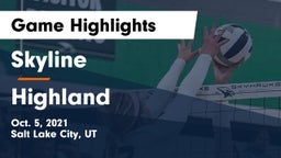 Skyline  vs Highland Game Highlights - Oct. 5, 2021