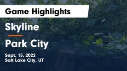 Skyline  vs Park City  Game Highlights - Sept. 15, 2022