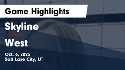 Skyline  vs West  Game Highlights - Oct. 6, 2023