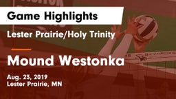 Lester Prairie/Holy Trinity  vs Mound Westonka  Game Highlights - Aug. 23, 2019