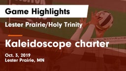 Lester Prairie/Holy Trinity  vs Kaleidoscope charter Game Highlights - Oct. 3, 2019
