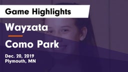 Wayzata  vs Como Park  Game Highlights - Dec. 20, 2019