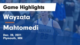 Wayzata  vs Mahtomedi  Game Highlights - Dec. 28, 2021