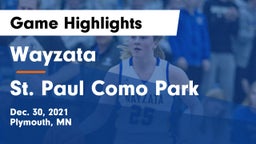 Wayzata  vs St. Paul Como Park  Game Highlights - Dec. 30, 2021
