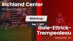 Matchup: Richland Center vs. Gale-Ettrick-Trempealeau  2017