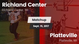 Matchup: Richland Center vs. Platteville  2017