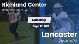 Matchup: Richland Center vs. Lancaster  2017