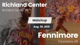 Matchup: Richland Center vs. Fennimore  2019