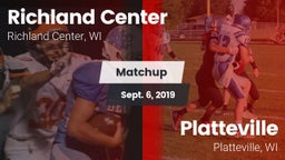 Matchup: Richland Center vs. Platteville  2019