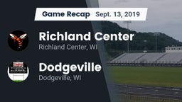 Recap: Richland Center  vs. Dodgeville  2019