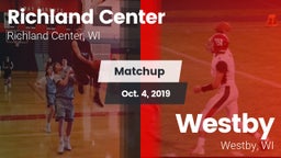 Matchup: Richland Center vs. Westby  2019